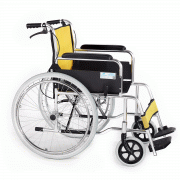 雅德 轻巧 折叠 铝合金 轮椅（可配餐桌）YC2000CJ