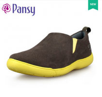 Pansy新款圆头平底懒人一脚蹬单鞋PF3122